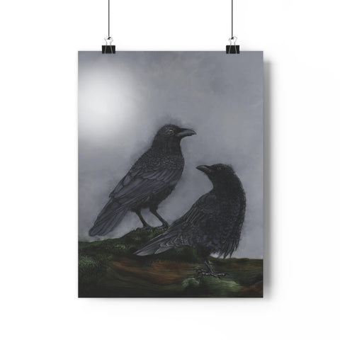 Crows - Giclée Art Print