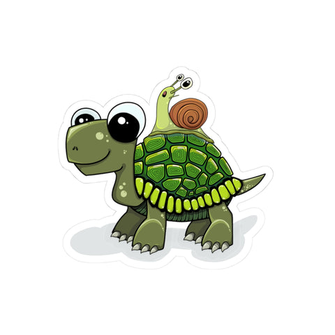 Wild Ride – Turtle & Snail Adventure Sticker