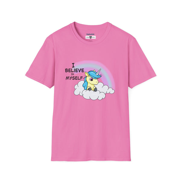 I Believe in Myself – Cute Unicorn Confidence Tee