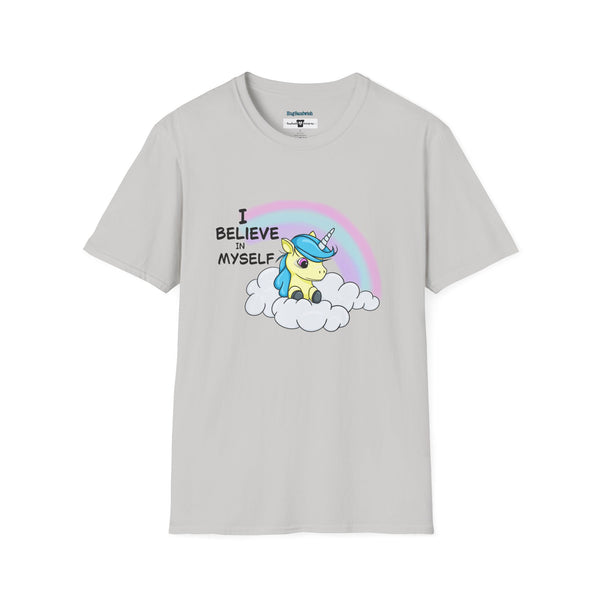 I Believe in Myself – Cute Unicorn Confidence Tee