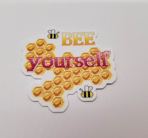 Bee Yourself Sticker