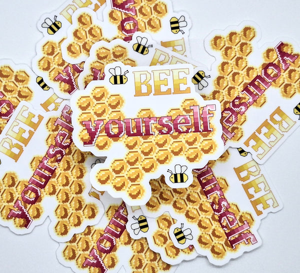 Bee Yourself Sticker