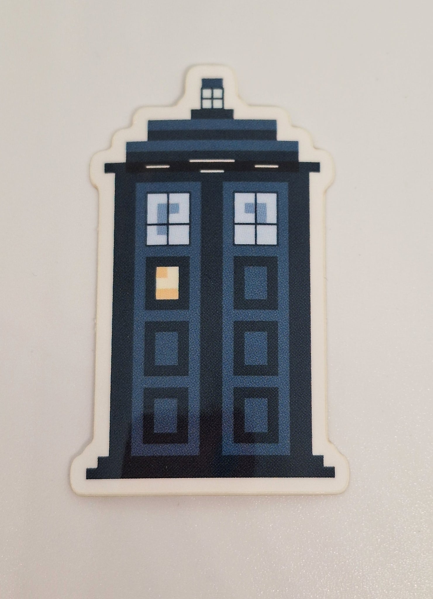 TARDIS Bite Size Sticker