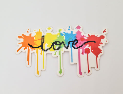 Love Rainbow Sticker