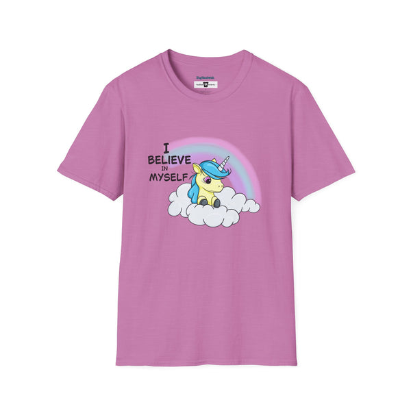 I Believe in Myself – Cute Unicorn Confidence Tee