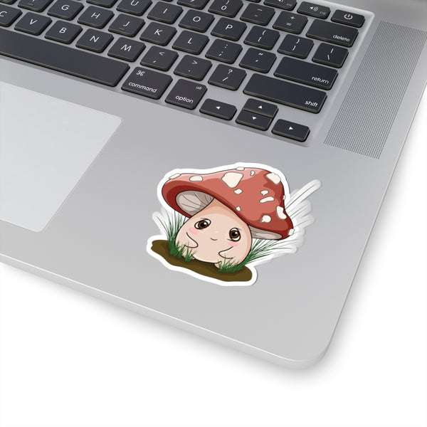 Shroomie Smiles – Cute Mushroom Sticker