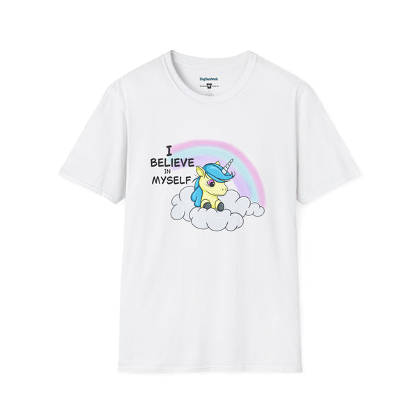 I Believe in Myself – Cute Unicorn Confidence Tee