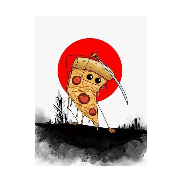 Slice of Vengeance – Samurai Pizza Poster