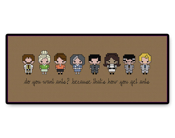 Archer Bite Size - PDF Cross Stitch Pattern