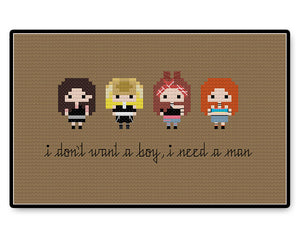 BLACKPINK - Boombayah Chorus Bite Size - PDF Cross Stitch Pattern