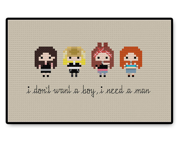 BLACKPINK - Boombayah Chorus Bite Size - PDF Cross Stitch Pattern