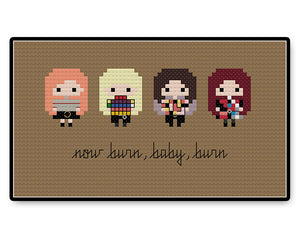 BLACKPINK - Playing With Fire Bite Size - PDF Cross Stitch Pattern