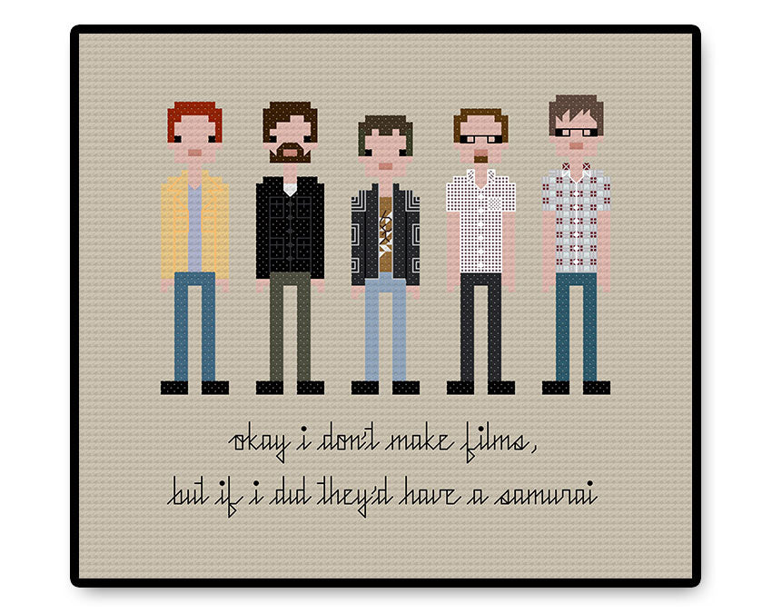 Barenaked Ladies - Complete Cross Stitch Kit