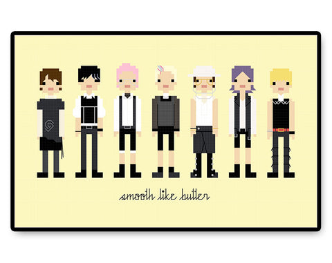 BTS Butter - Complete Cross Stitch Kit