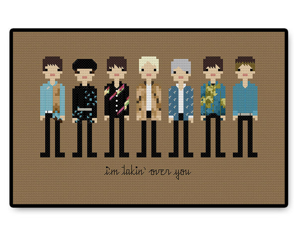 BTS Pied Piper - Complete Cross Stitch Kit