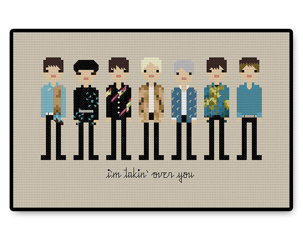 BTS Pied Piper - Complete Cross Stitch Kit