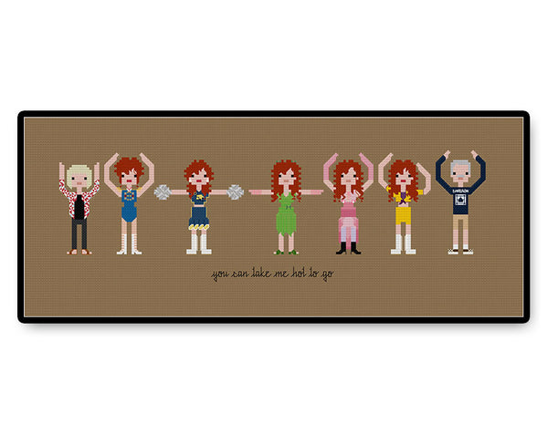 Chappell Roan - Hot To Go! - PDF Cross Stitch Pattern