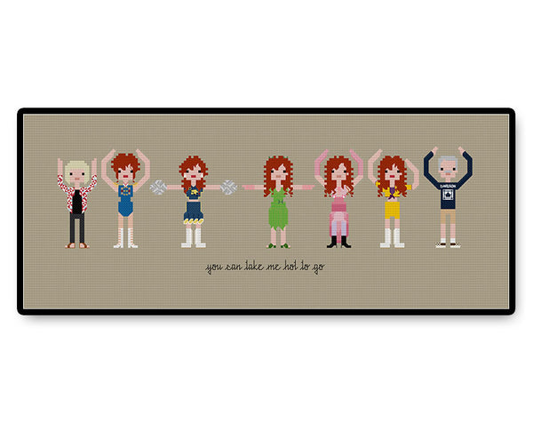 Chappell Roan - Hot To Go! - PDF Cross Stitch Pattern