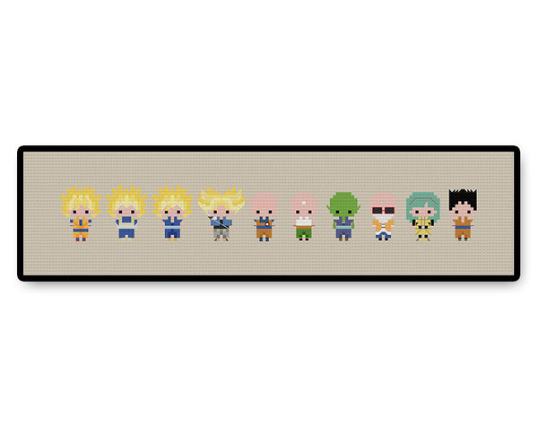 Dragonball Bite Size - PDF Cross Stitch Pattern