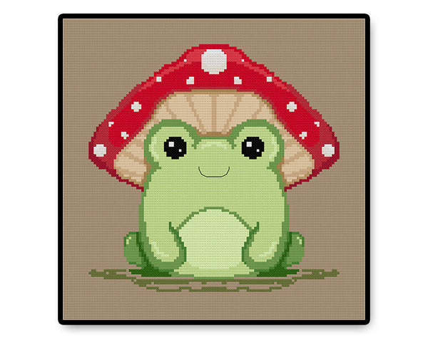 Frog - PDF Cross Stitch Pattern