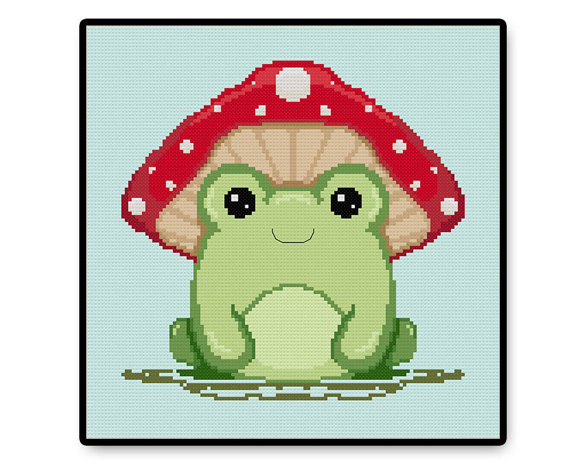 Frog - PDF Cross Stitch Pattern