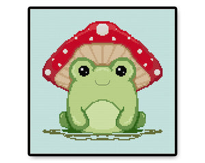 Frog - PDF Cross Stitch Pattern