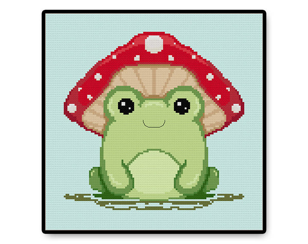 Frog - PDF Cross Stitch Pattern