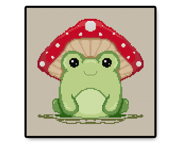 Frog - PDF Cross Stitch Pattern