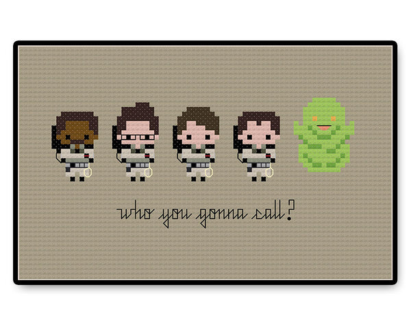 Ghostbusters Bite Size - PDF Cross Stitch Pattern