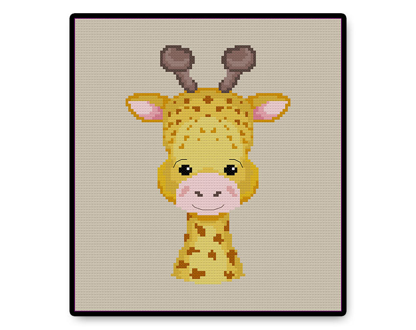 Giraffe - PDF Cross Stitch Pattern