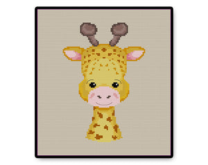 Giraffe - PDF Cross Stitch Pattern