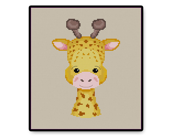 Giraffe - PDF Cross Stitch Pattern