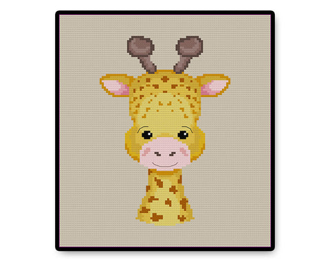 Giraffe - PDF Cross Stitch Pattern