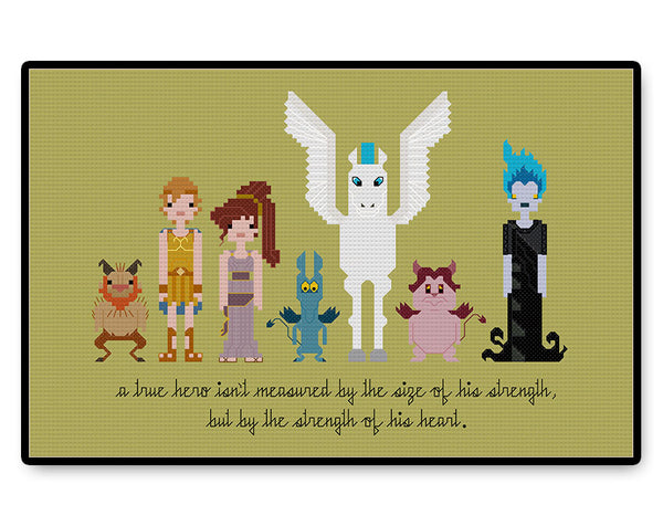 Hercules - PDF Cross Stitch Pattern