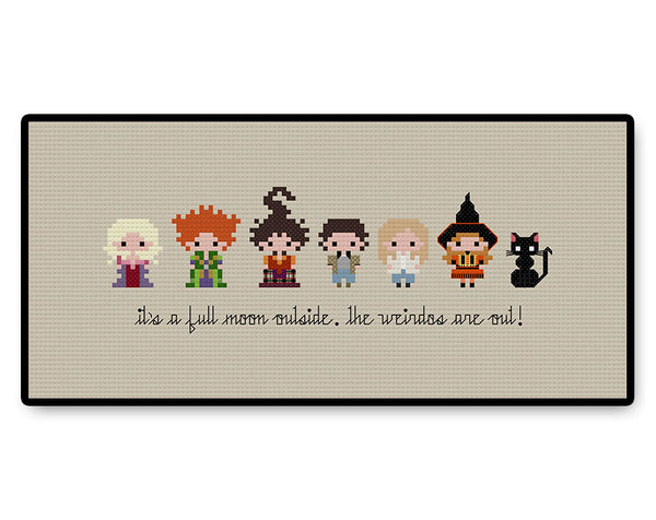 Hocus Pocus Bite Size - PDF Cross Stitch Pattern