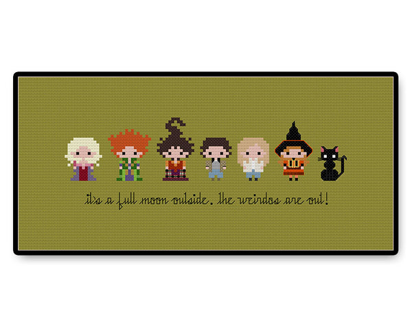 Hocus Pocus Bite Size - PDF Cross Stitch Pattern