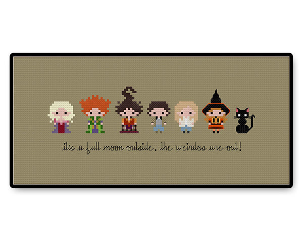 Hocus Pocus Bite Size - PDF Cross Stitch Pattern