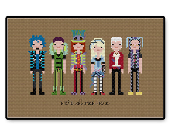 Mad T Party - Complete Cross Stitch Kit