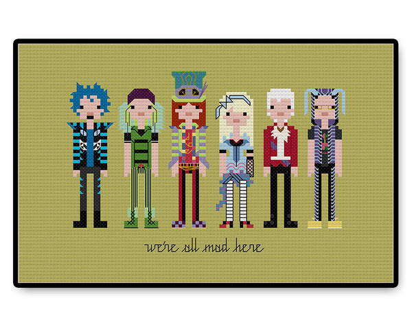 Mad T Party - Complete Cross Stitch Kit