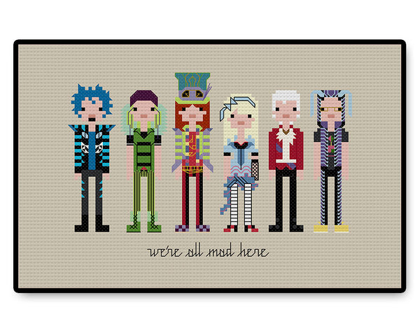 Mad T Party - Complete Cross Stitch Kit