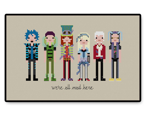 Mad T Party - Complete Cross Stitch Kit