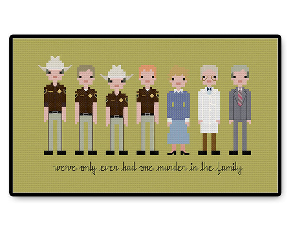 Murder She Wrote - PDF Cross Stitch Pattern