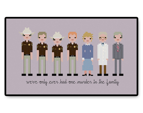 Murder She Wrote - PDF Cross Stitch Pattern