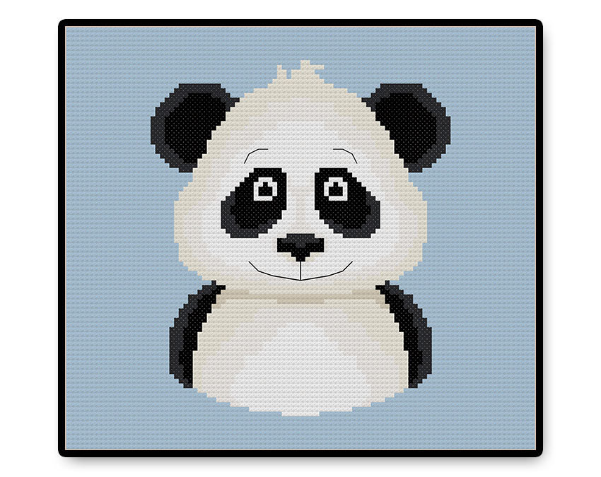 Panda - PDF Cross Stitch Pattern