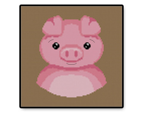 Pig - PDF Cross Stitch Pattern