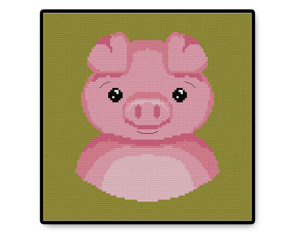 Pig - PDF Cross Stitch Pattern