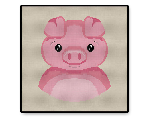 Pig - PDF Cross Stitch Pattern