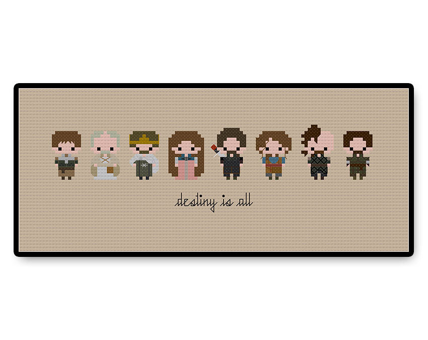 The Last Kingdom Bite Size - PDF Cross Stitch Pattern