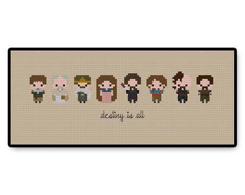 The Last Kingdom Bite Size - PDF Cross Stitch Pattern