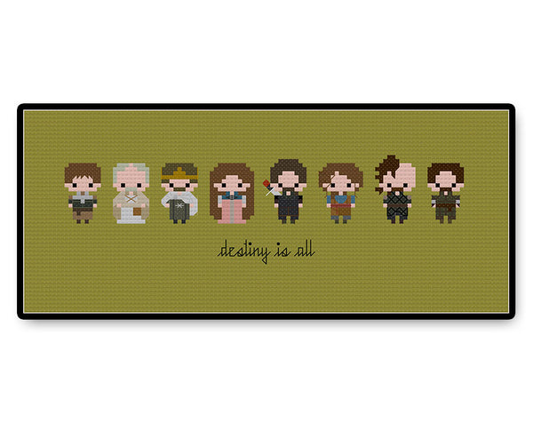 The Last Kingdom Bite Size - PDF Cross Stitch Pattern